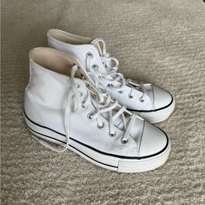 White High Top Converse